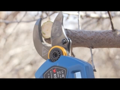 LED Display Electric Scissors For Cutting Trees Battery Powered