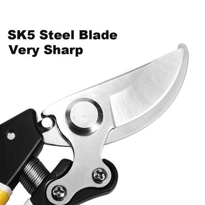 3mm Sk5 Portable Steel Pruning Shears Anti Slip For Gardening