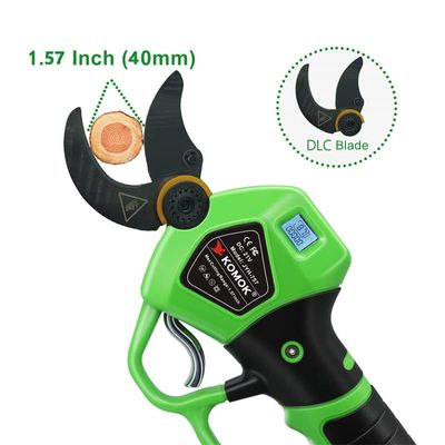 40mm Plastic Cordless Pruning Shears 2Ah Li Ion Battery For Orchards