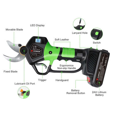 2Ah Battery Electric Cordless Pruning Shears For Garden Pruning​