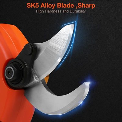 Versatile Garden Cordless Pruning Shears With SK5 Heavy Duty Blades