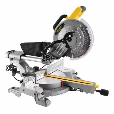 Corded Dual Bevel Sliding Compound Miter Saw 10 Inch With Carbide Saw Blade