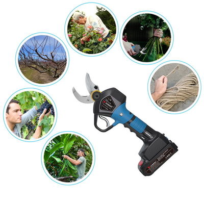 Heavy Duty 30mm Electric Garden Pruners Maneuverable For Farms Orchards Parks