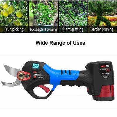 Portable Rechargeable Battery Operated Tree Loppers 25mm For Branches Trimming