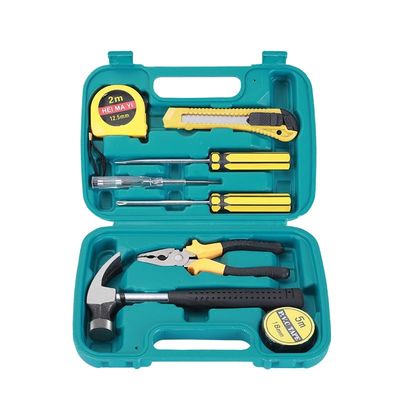JYH-HTS09-8 Decoration Household Tool Sets With Claw Hammer