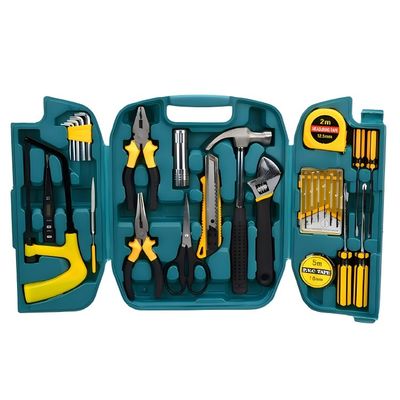 JYH-HTS28-1 27 Piece Three Fold Household Hand Tools Vehicle Mounted Electrician Tool Set
