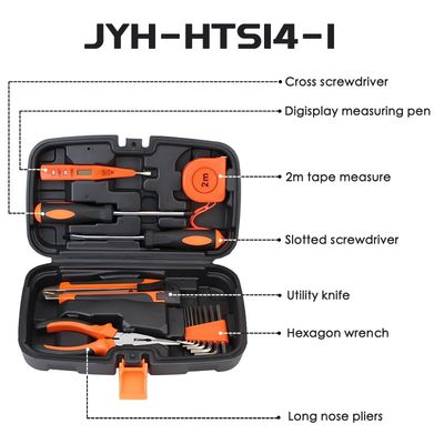 14pcs Home Hardware Tools Working Household Tool Sets JYH-HTS14-1