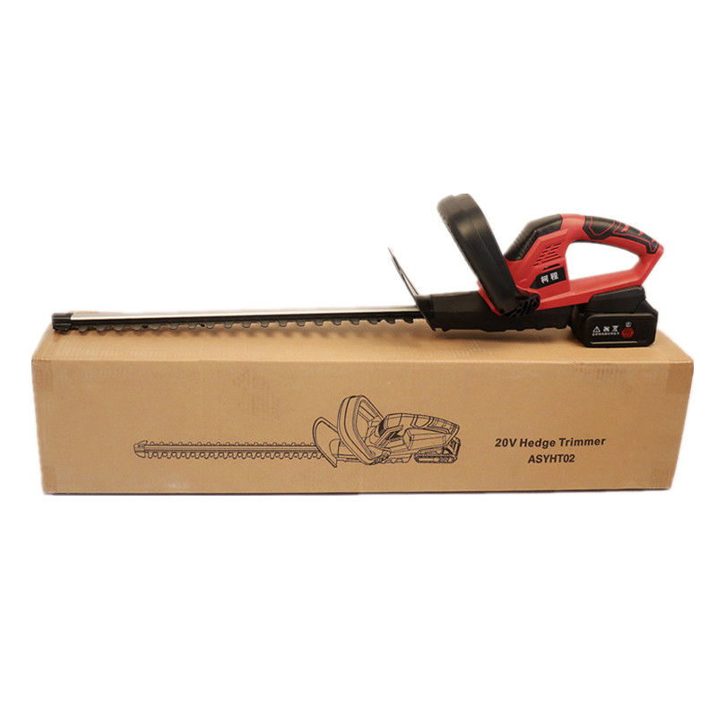 51cm Electric Hedge Trimmer , 21V Battery Operated Bush Trimmer For Pruning