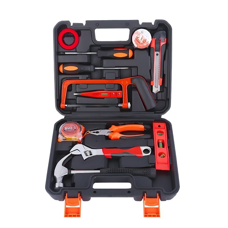 JYH-HTS13-2 Electrician Carpentry Home Maintenance Tool Kit Household Hardware Sets