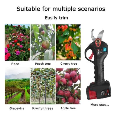 KOMOK Cordless Electric Pruning Shears 2000mAh Battery For Branches Cutting