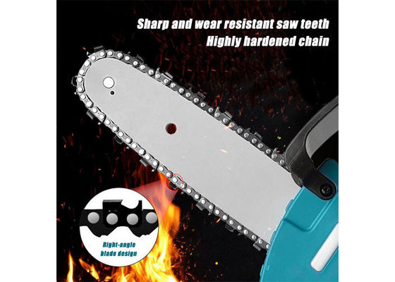 8 Inch Electric Handheld Cordless Mini Chainsaw With Rechargeable Battery