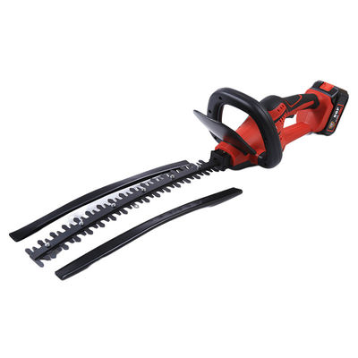 600W Electric Hedge Trimmer , Power Bush Trimmer 3000mAh Battery Power